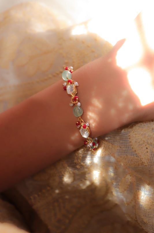 Zeena Kundan Bracelet