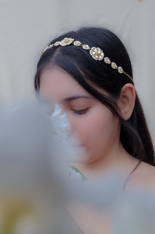 Saboor Kundan Headband