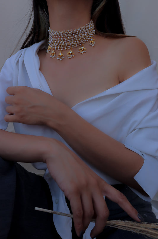 Pearl Chaos Necklace