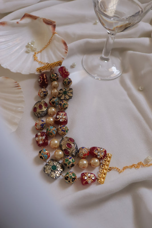 Rangoli Choker Necklace