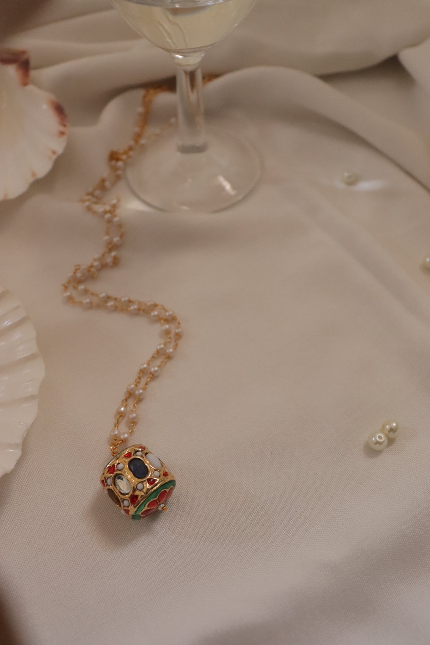 Dance of Chrome Necklace
