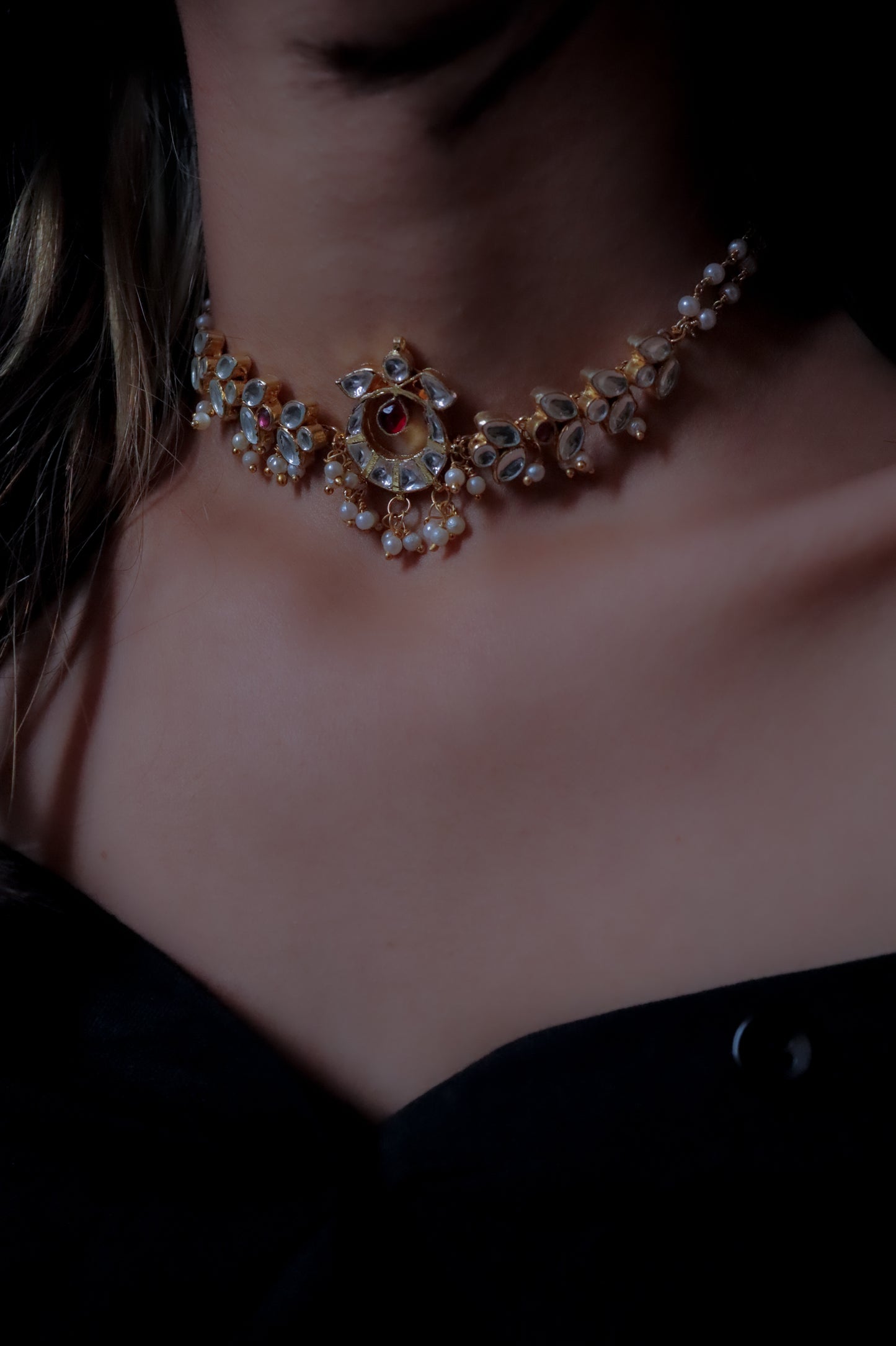 Chakra Kundan Necklace