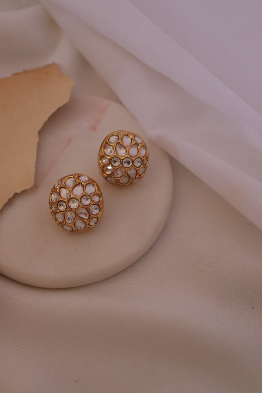 Kundan Riddles Earrings