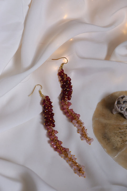 Mulberry Ombre Earrings