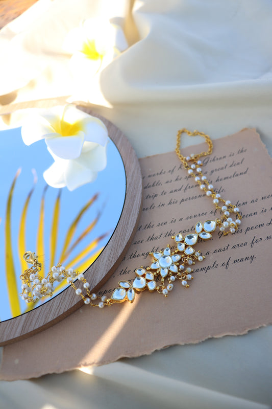 Iris Kundan Choker Necklace