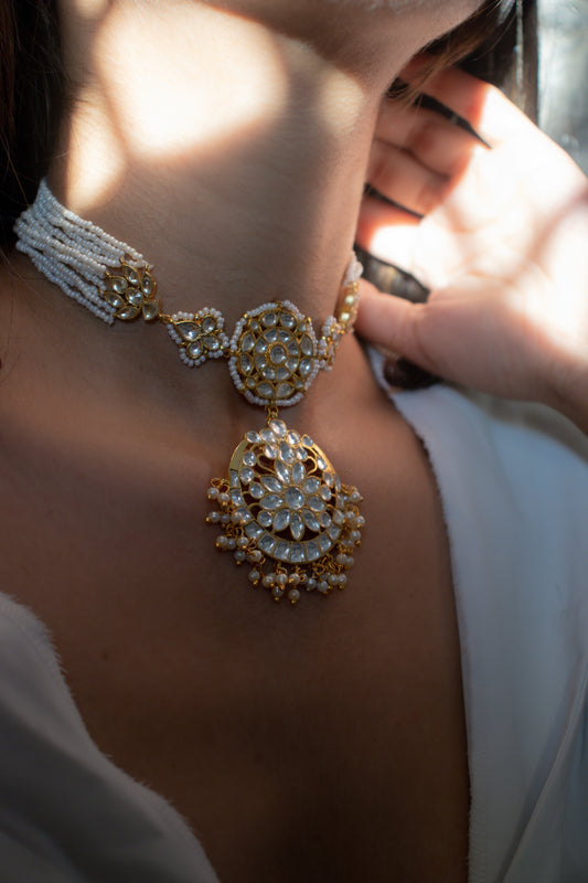 Ruma Kundan Choker Necklace