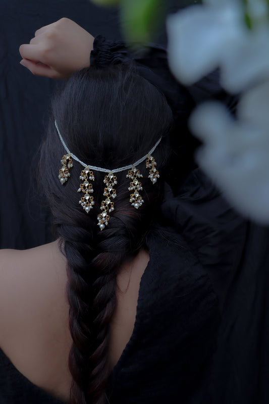 Kundan Summer Hair Accessory