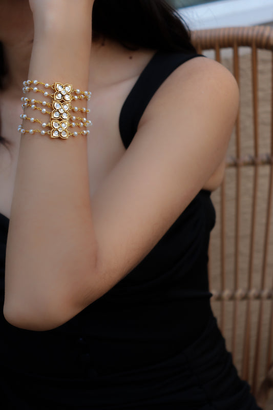 Selene Kundan Bracelet