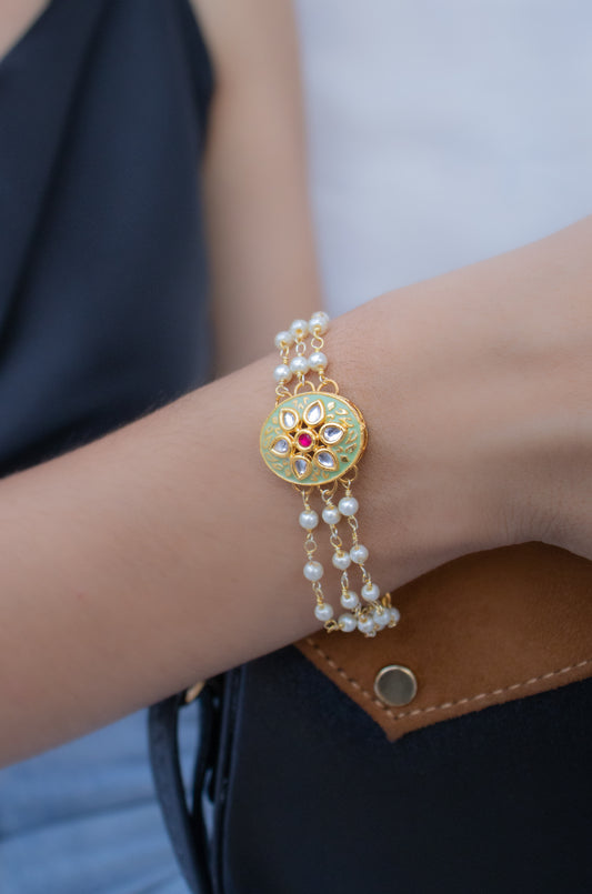 Grusha Kundan Bracelet