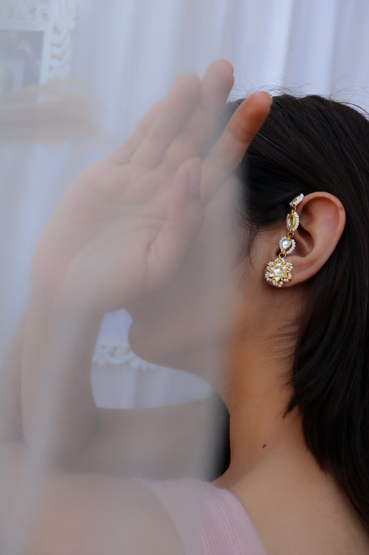 Simar Kundan Earrings