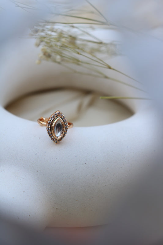Visha Kundan Ring