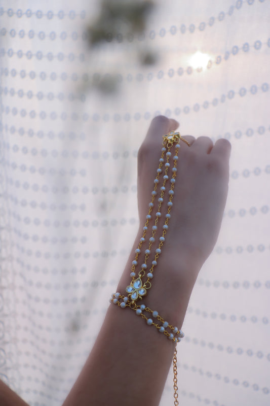 Raina Kundan Pearl Hathphool