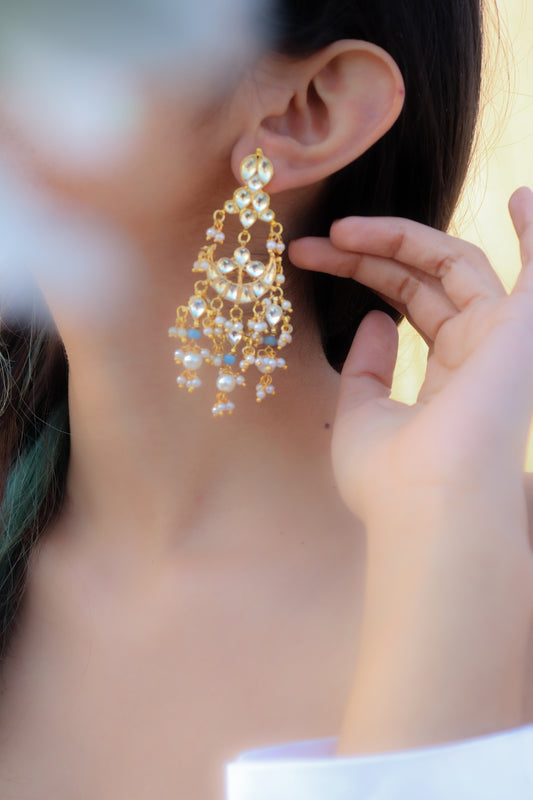 Kaveri Kundan Earrings