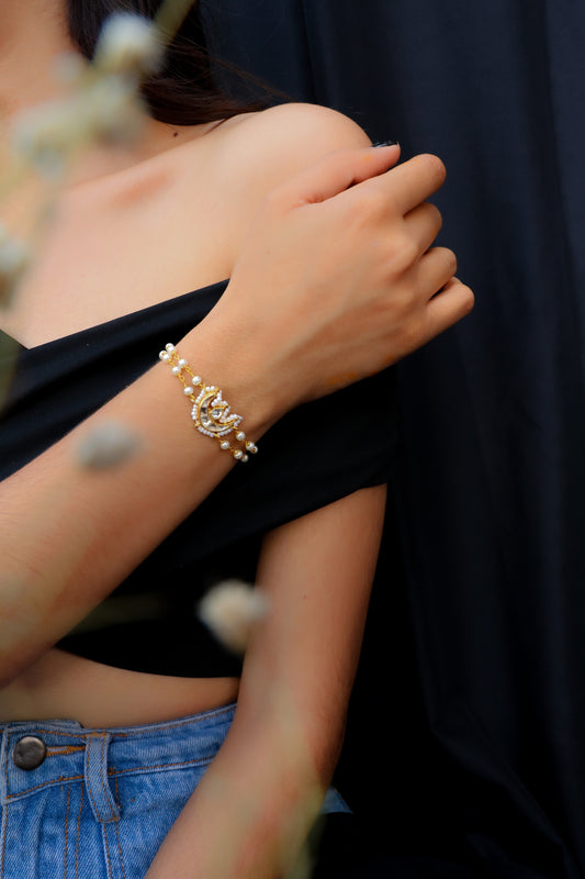 Asma Kundan Bracelet