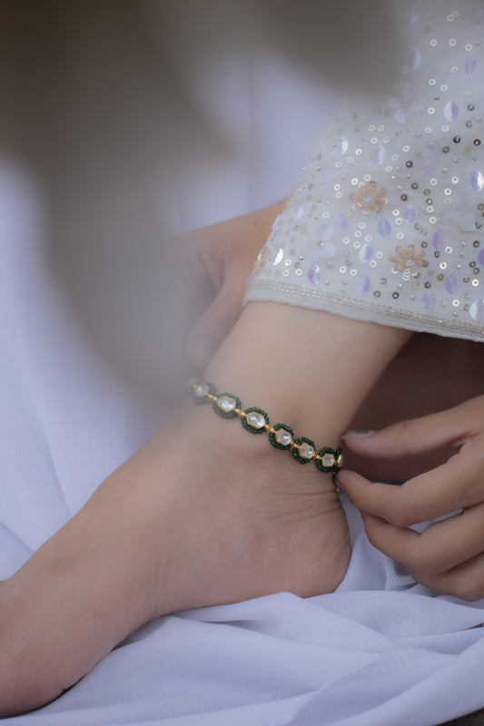Ruth Green Anklet - Pair of 2