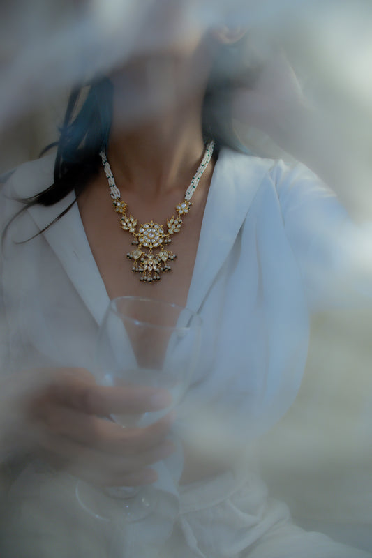 Qareen Kundan Necklace