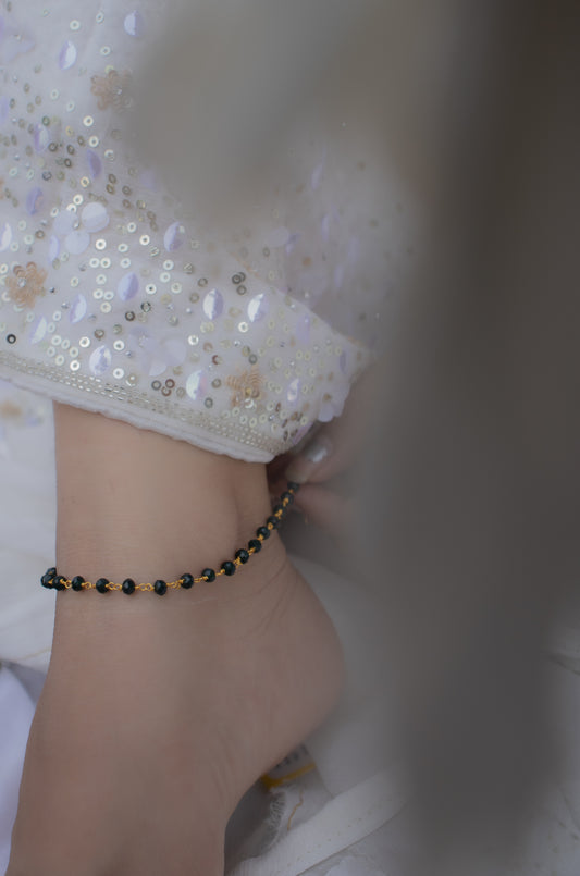 Kanyan Green Anklets - Pair of 2