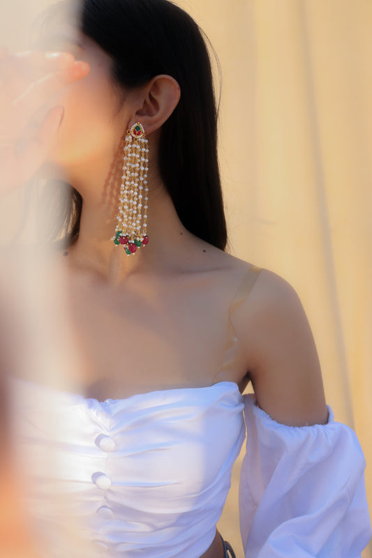 Jhelum String Earrings