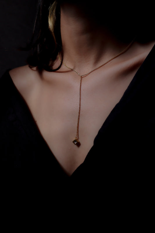 Honey String Necklace