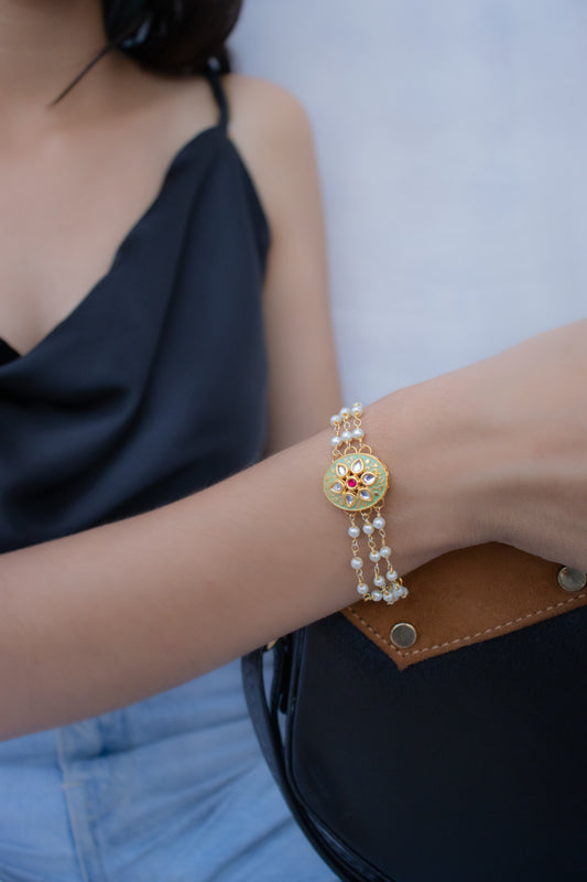 Grusha Kundan Bracelet
