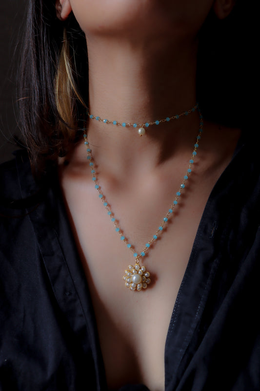 Tatva Turquoise Necklace