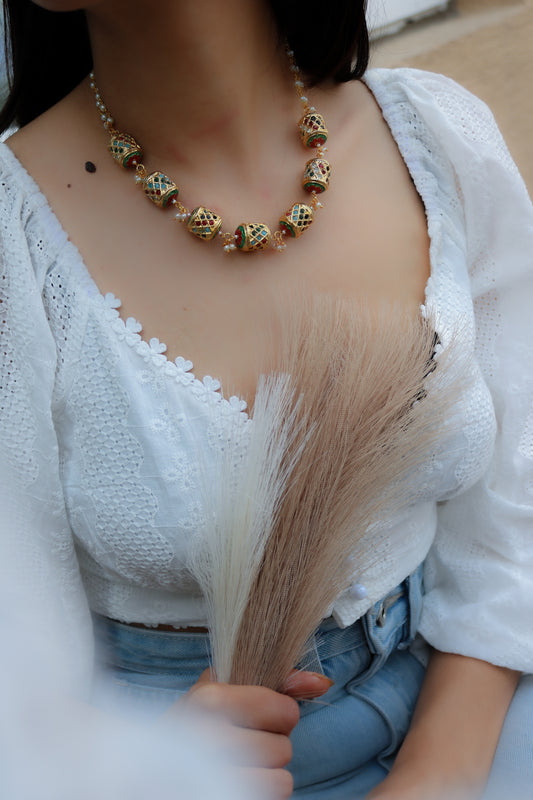 Alsi Boho Multicolored Necklace