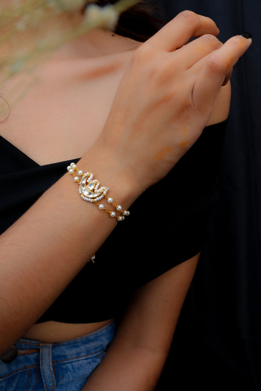 Asma Kundan Bracelet