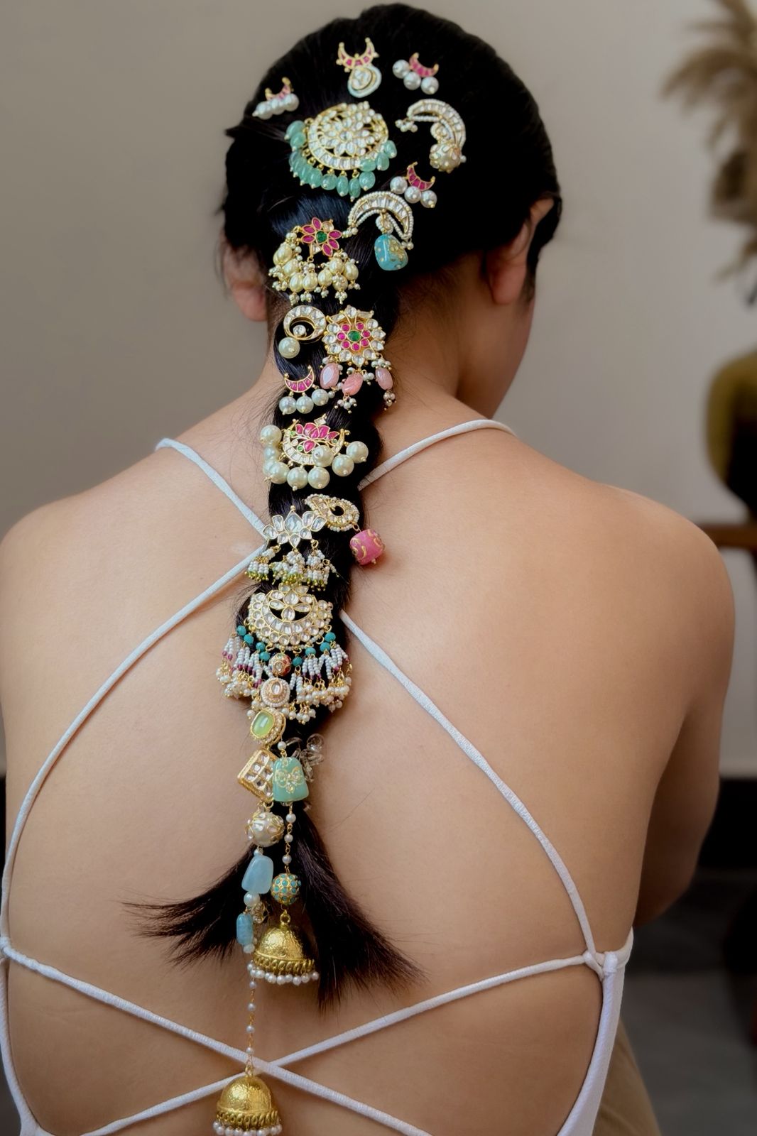 Nerina Multicolor Meenakari Hair Pins