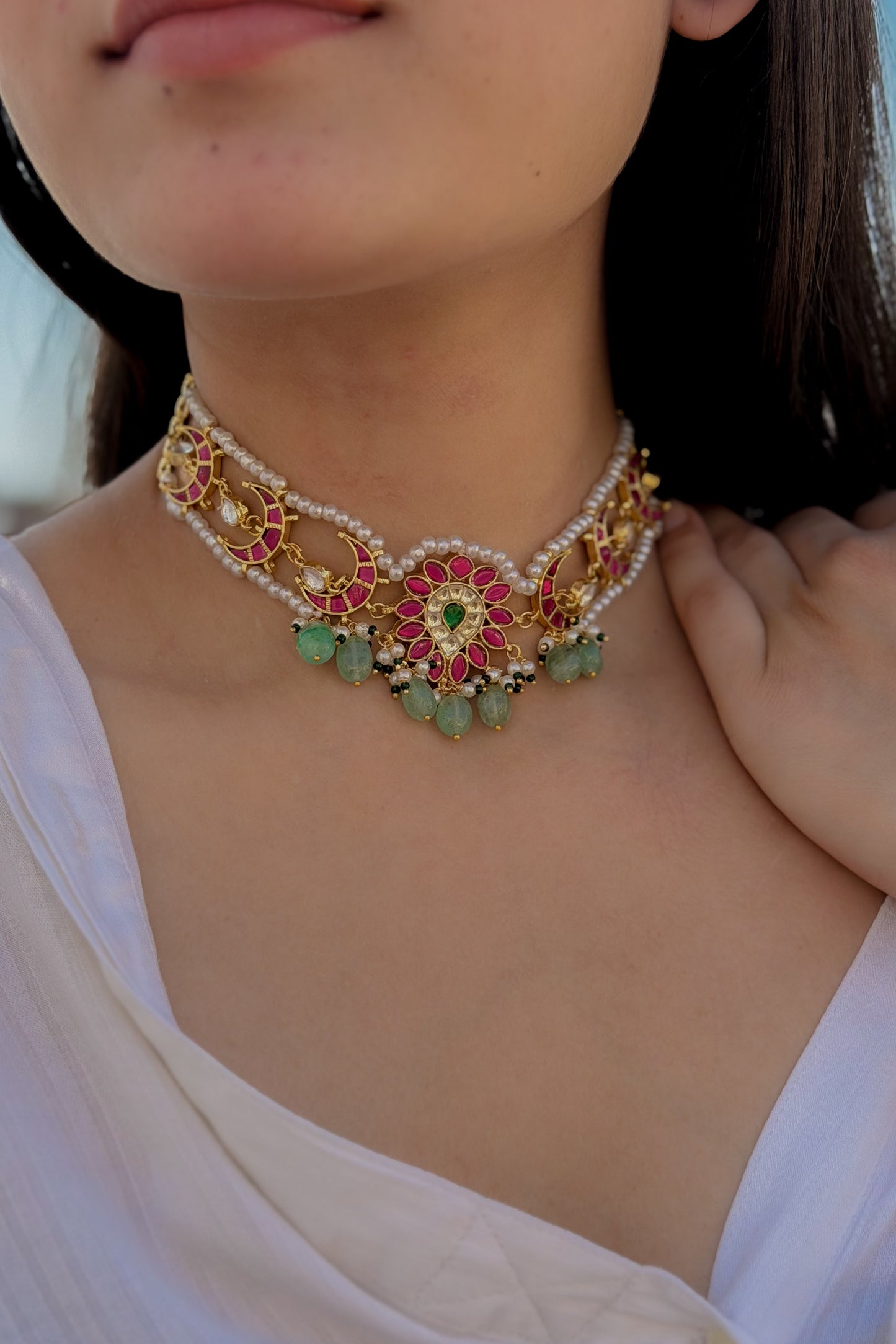 Amara Kundan Choker Necklace
