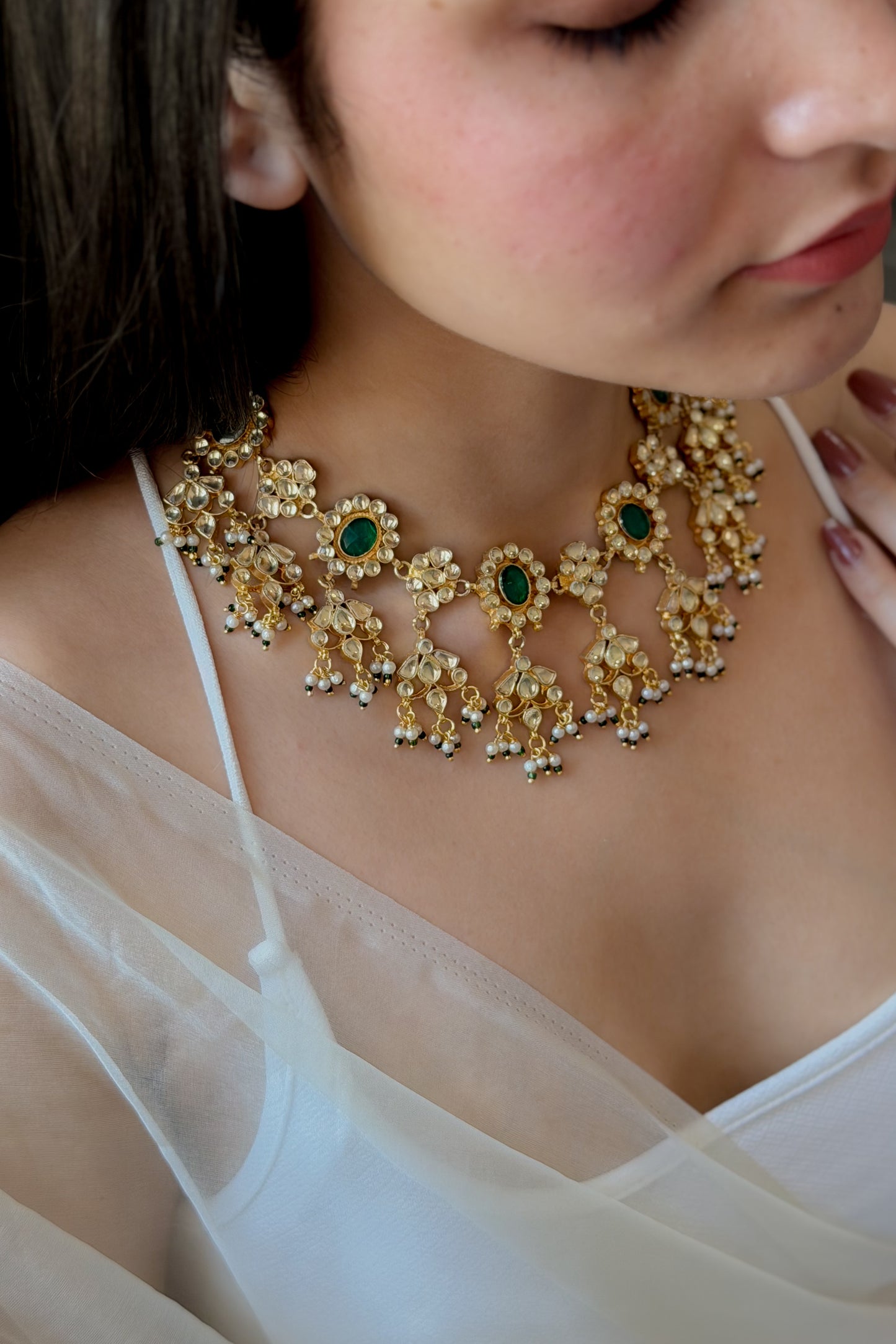 Kudratnoor Kundan Necklace