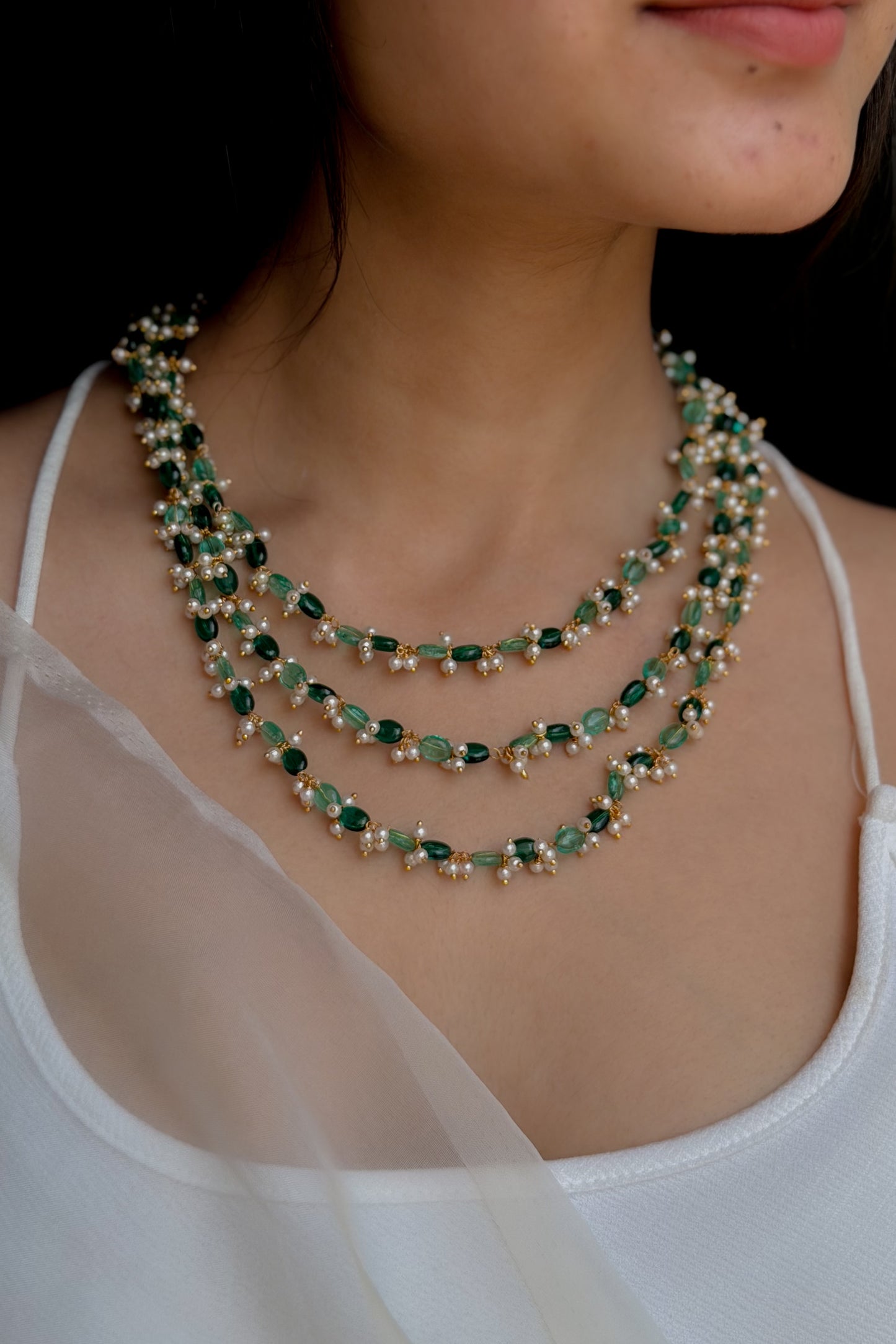 Gulrukh Beaded Necklace