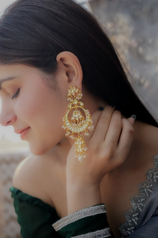 Saritha Chandbali Earrings