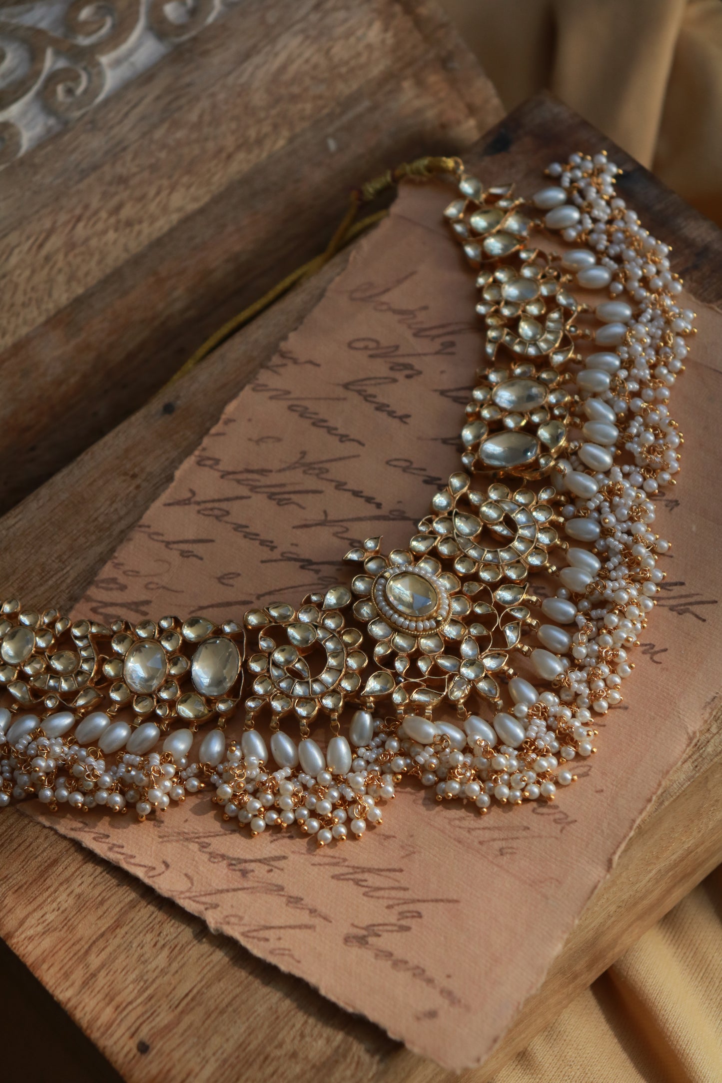 Ayla Kundan Necklace Set