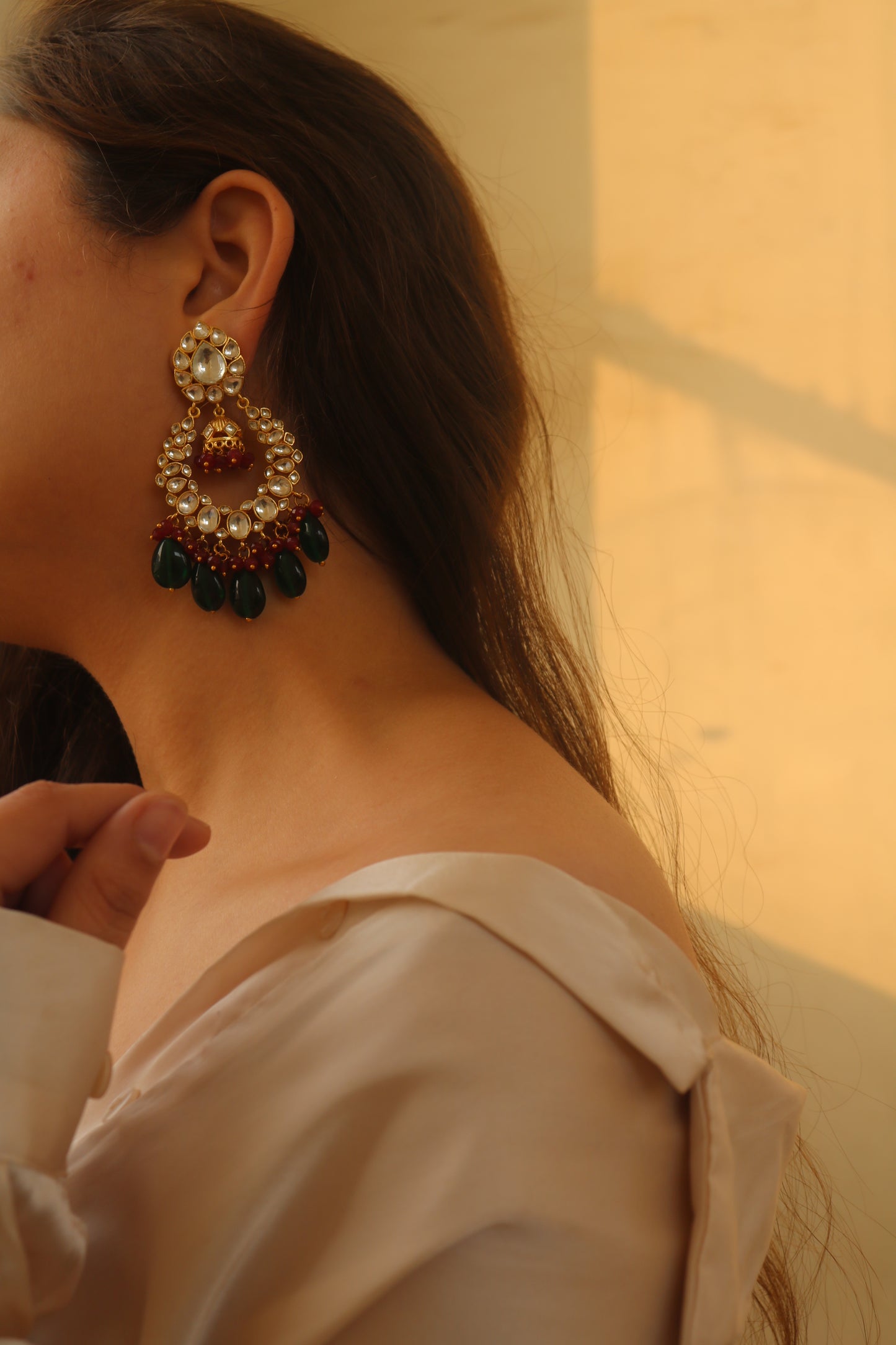Naylaa Polki Earrings
