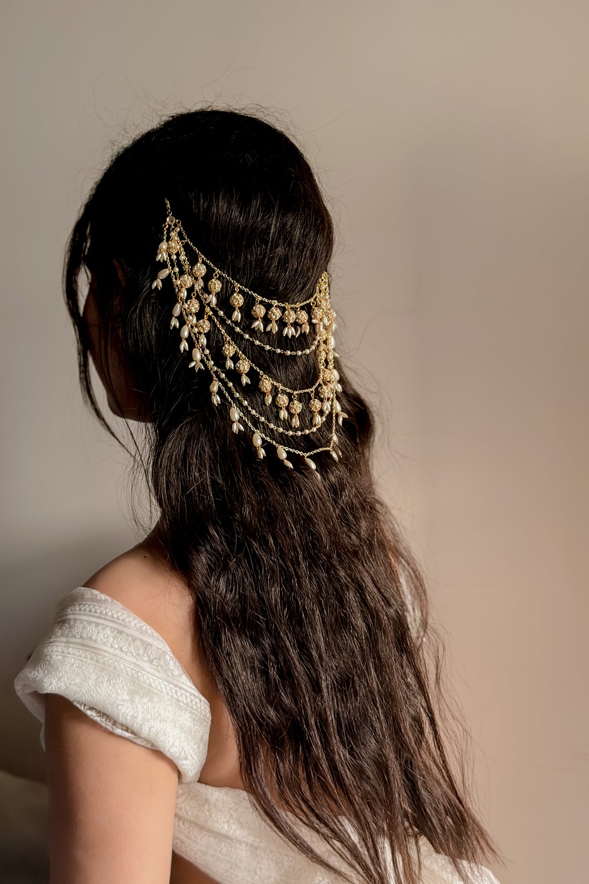 Parisa Gold Multiway Hair Accessory