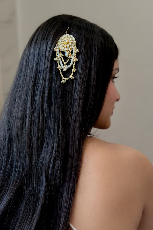 Amaya Kundan Hair Pin