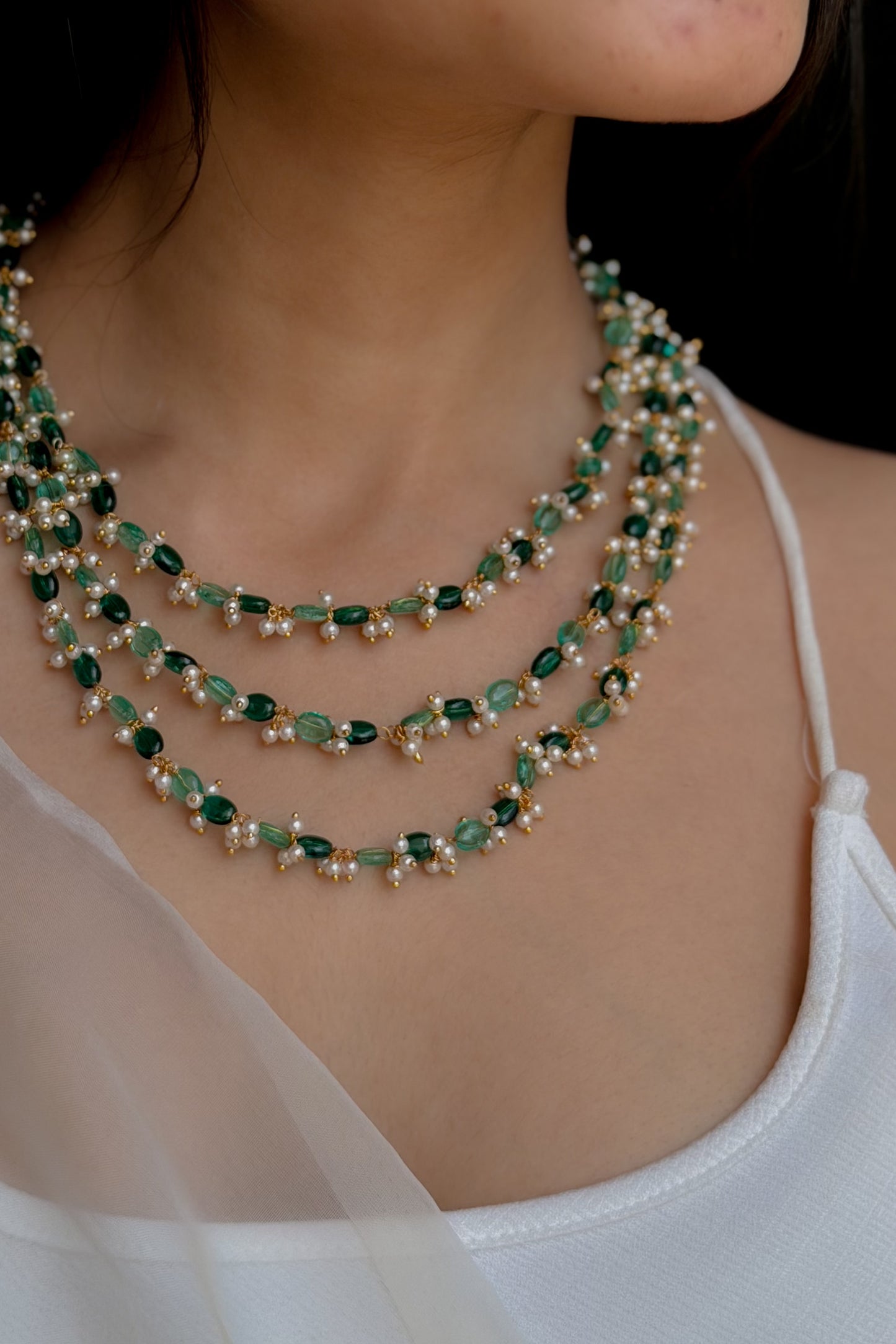 Gulrukh Beaded Necklace