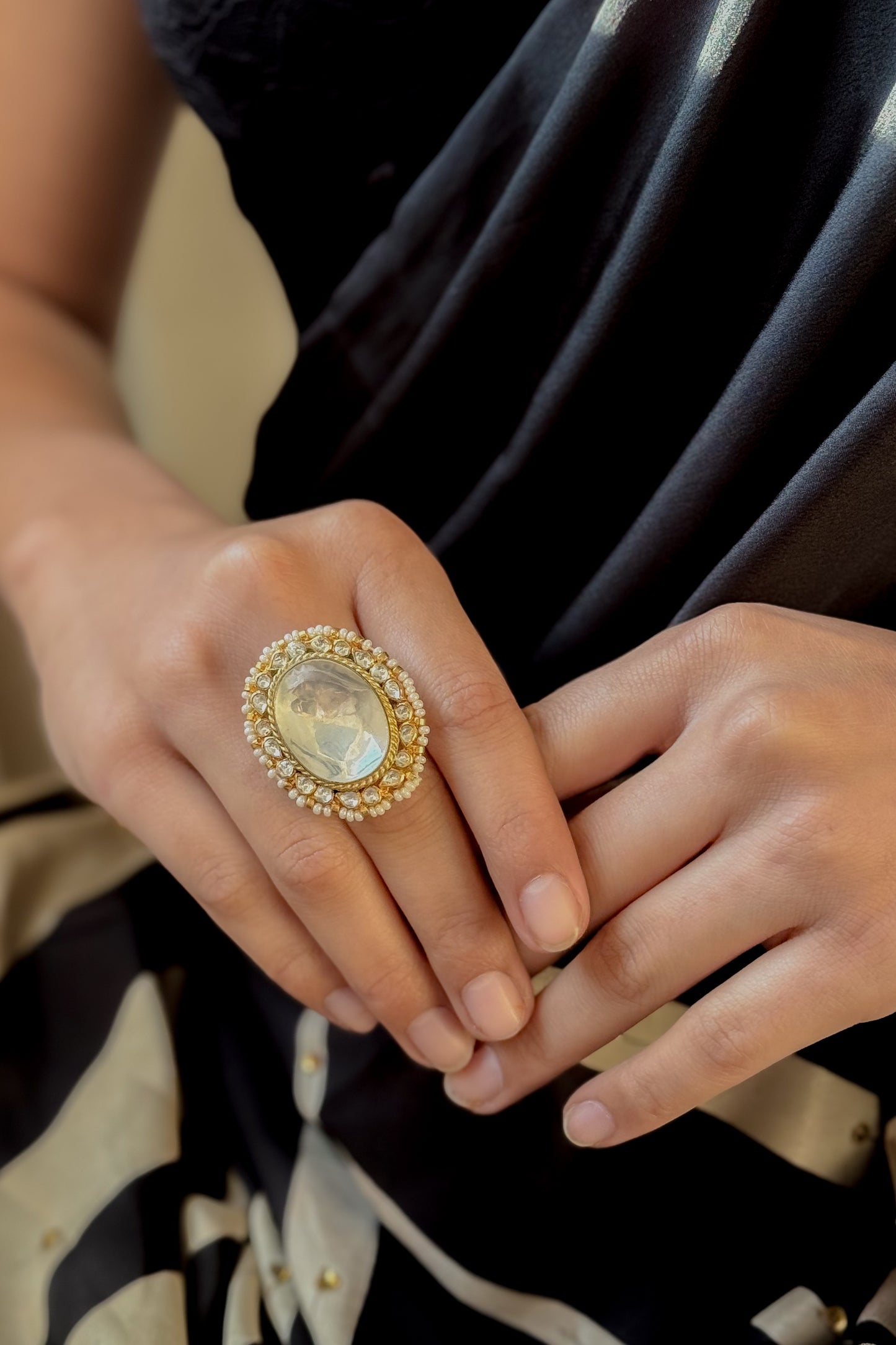Meherra Polki Ring