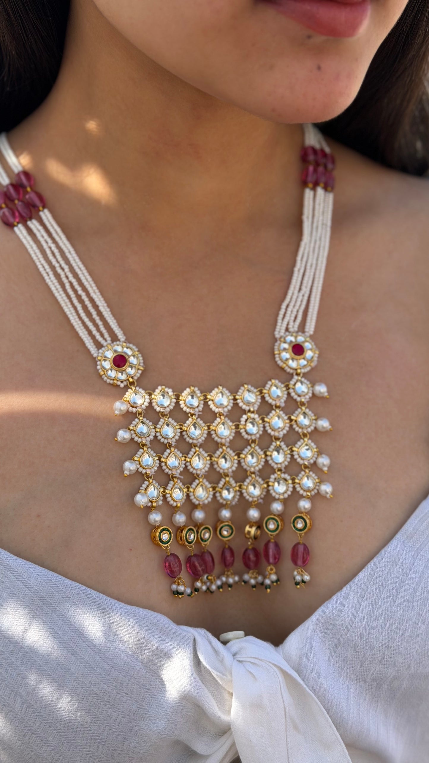 Zaina Kundan Necklace