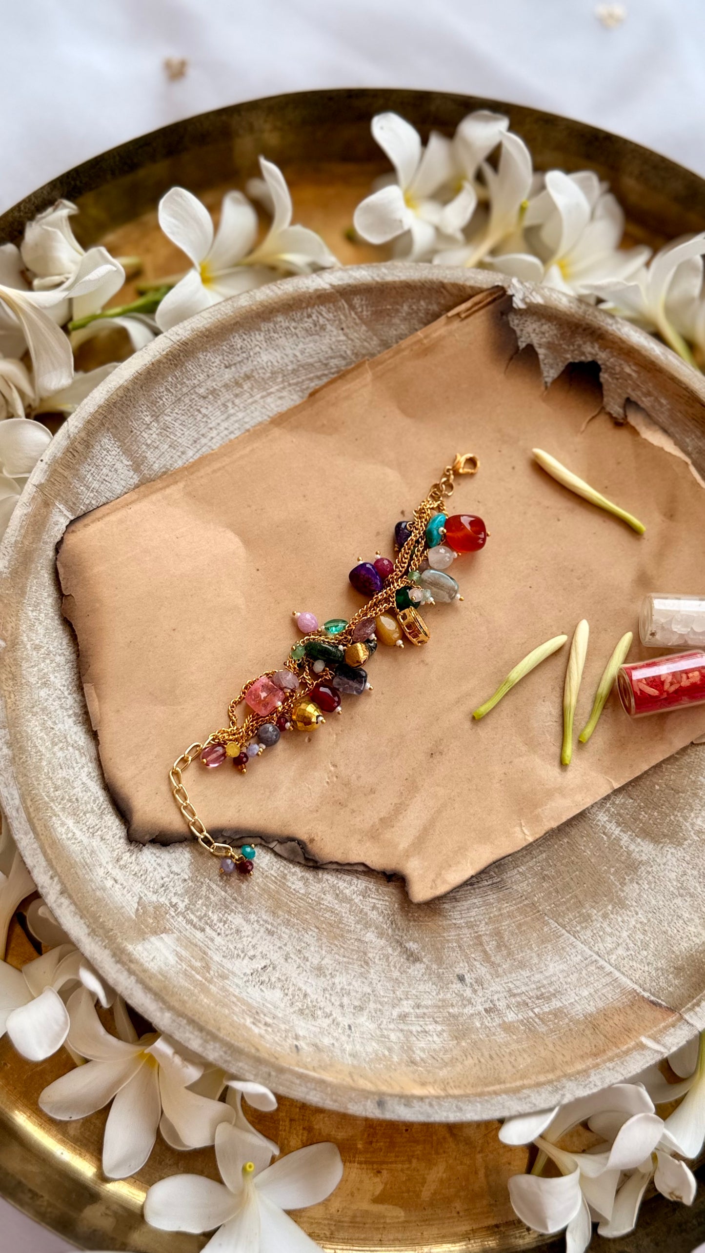 Dyuti Multicolor Embellished Lumba