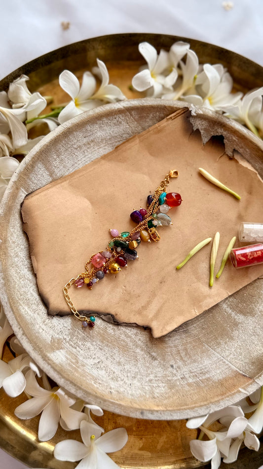 Dyuti Multicolor Embellished Lumba