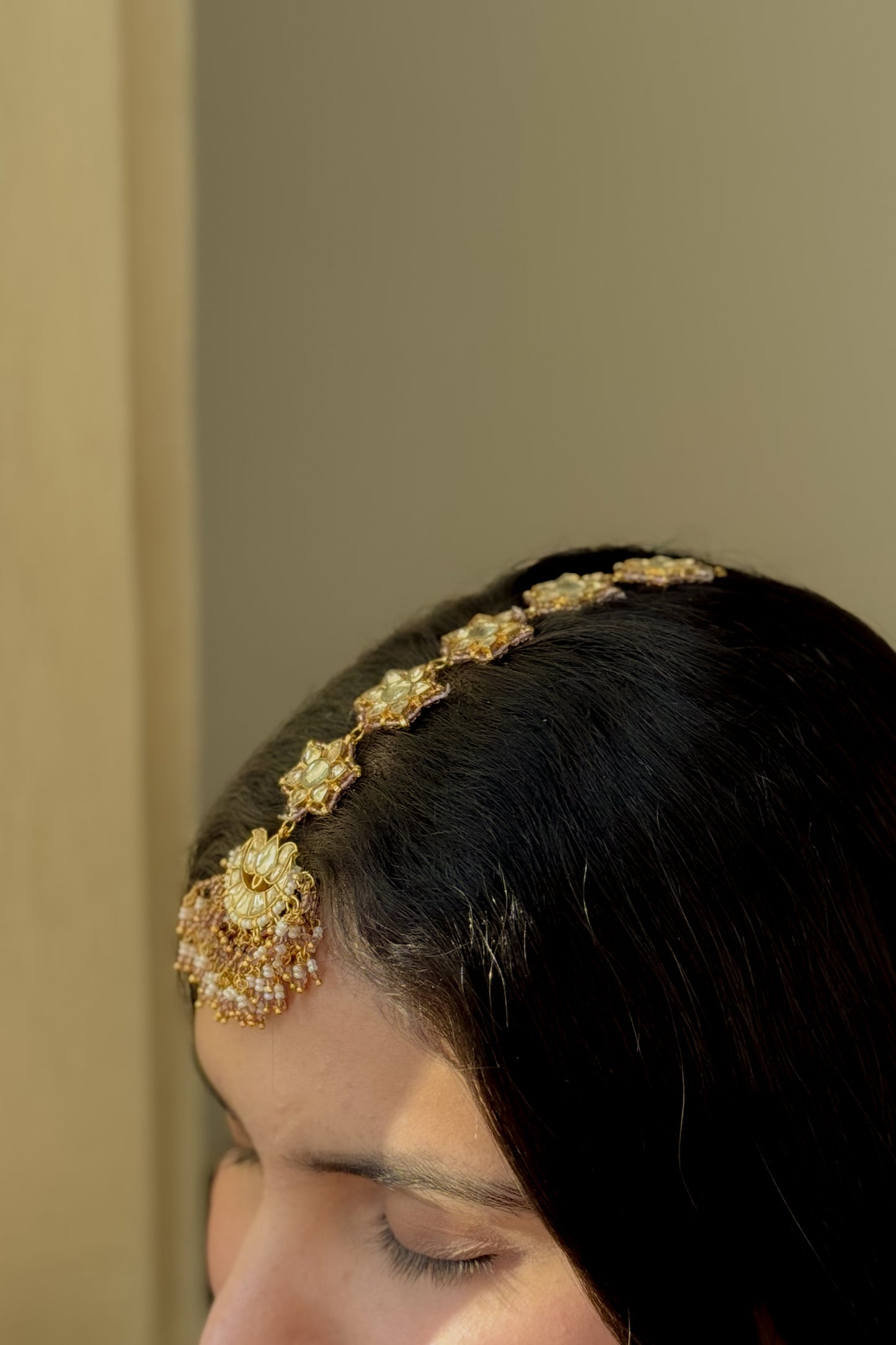 Zayrah Kundan Maangtikka