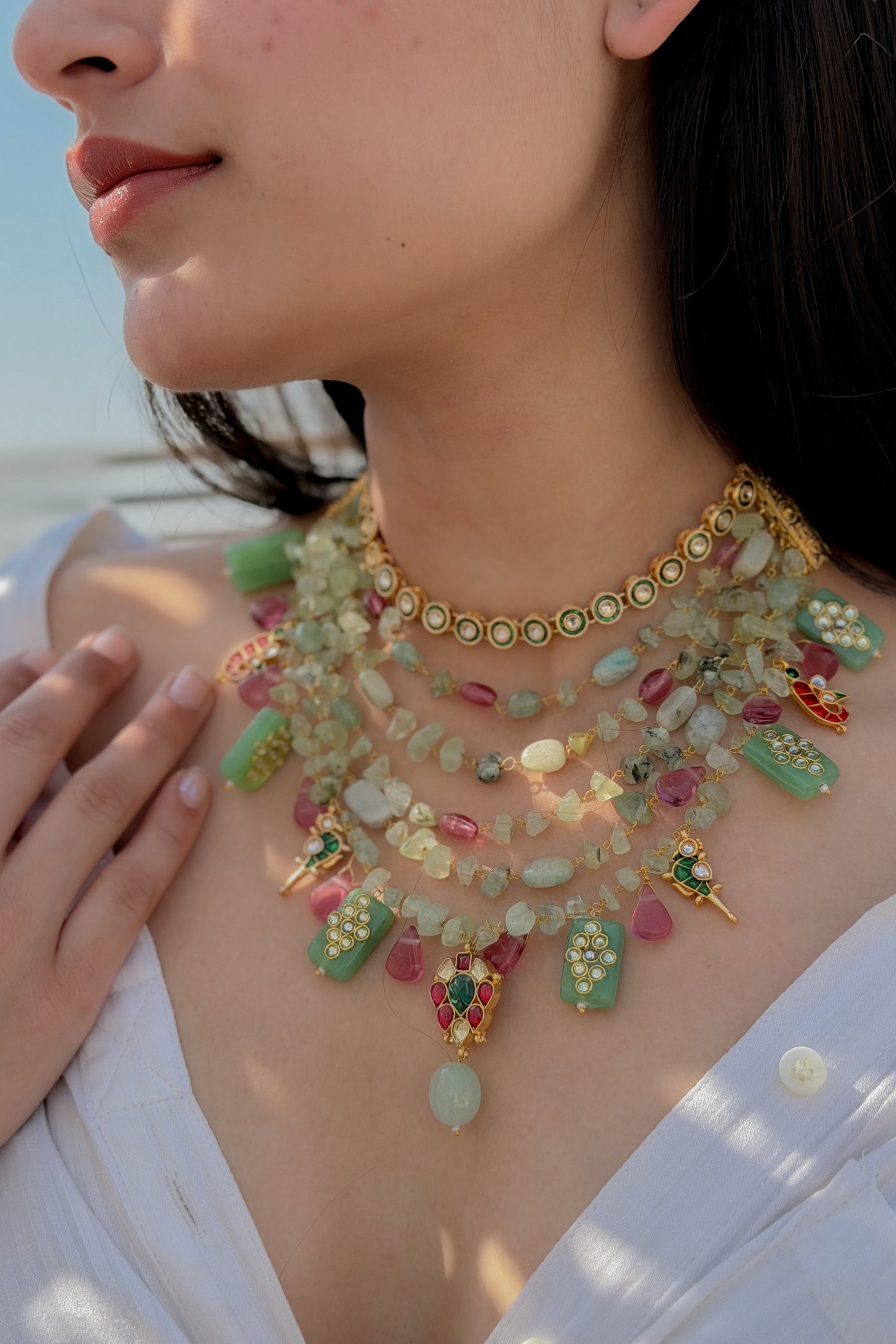 Alaya Beaded Necklace