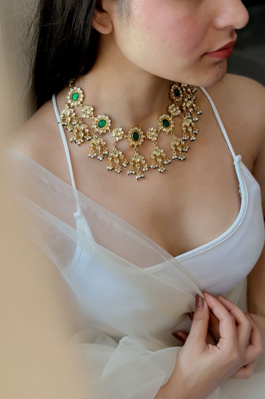 Kudratnoor Kundan Necklace