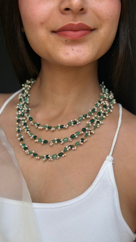 Gulrukh Beaded Necklace
