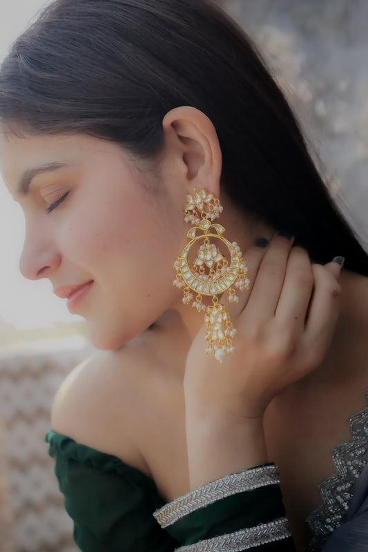 Saritha Chandbali Earrings