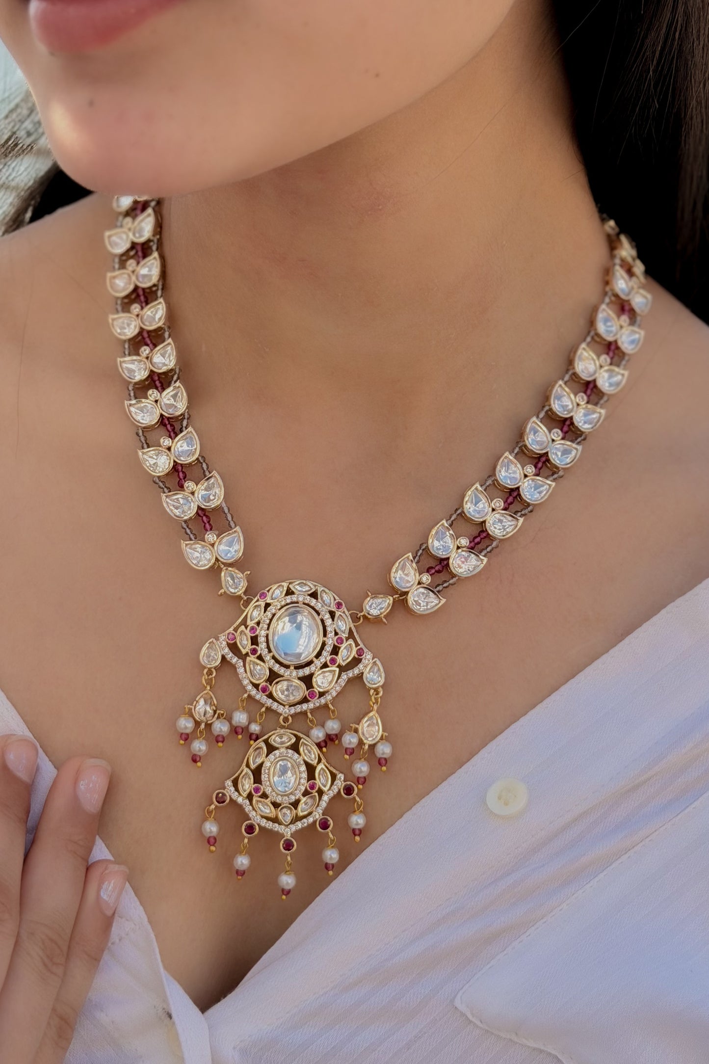 Aria Polki Necklace