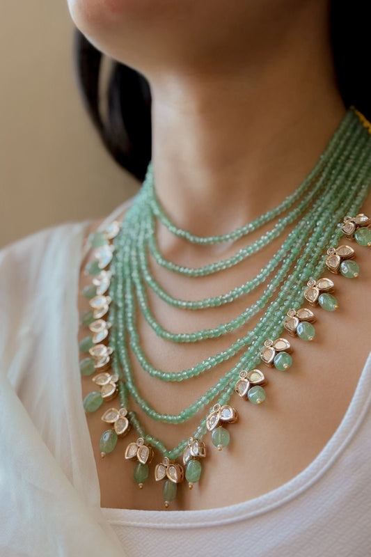 Ziya Beaded Layered Necklace