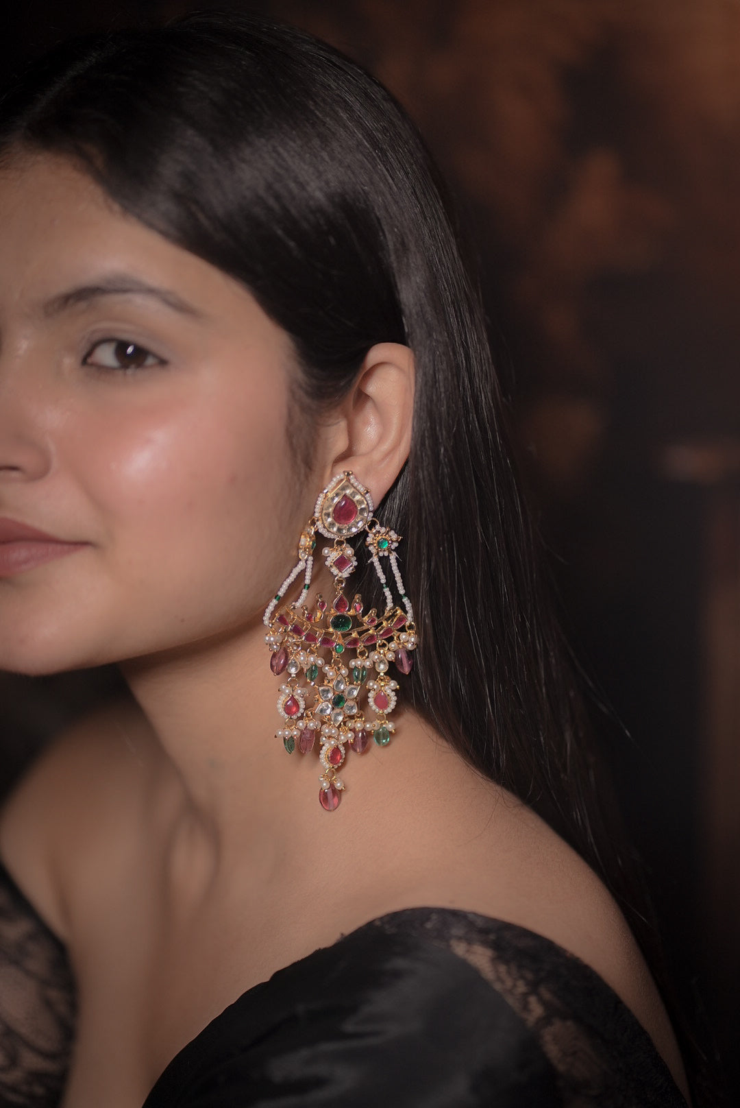 Ciao Kundan Earrings