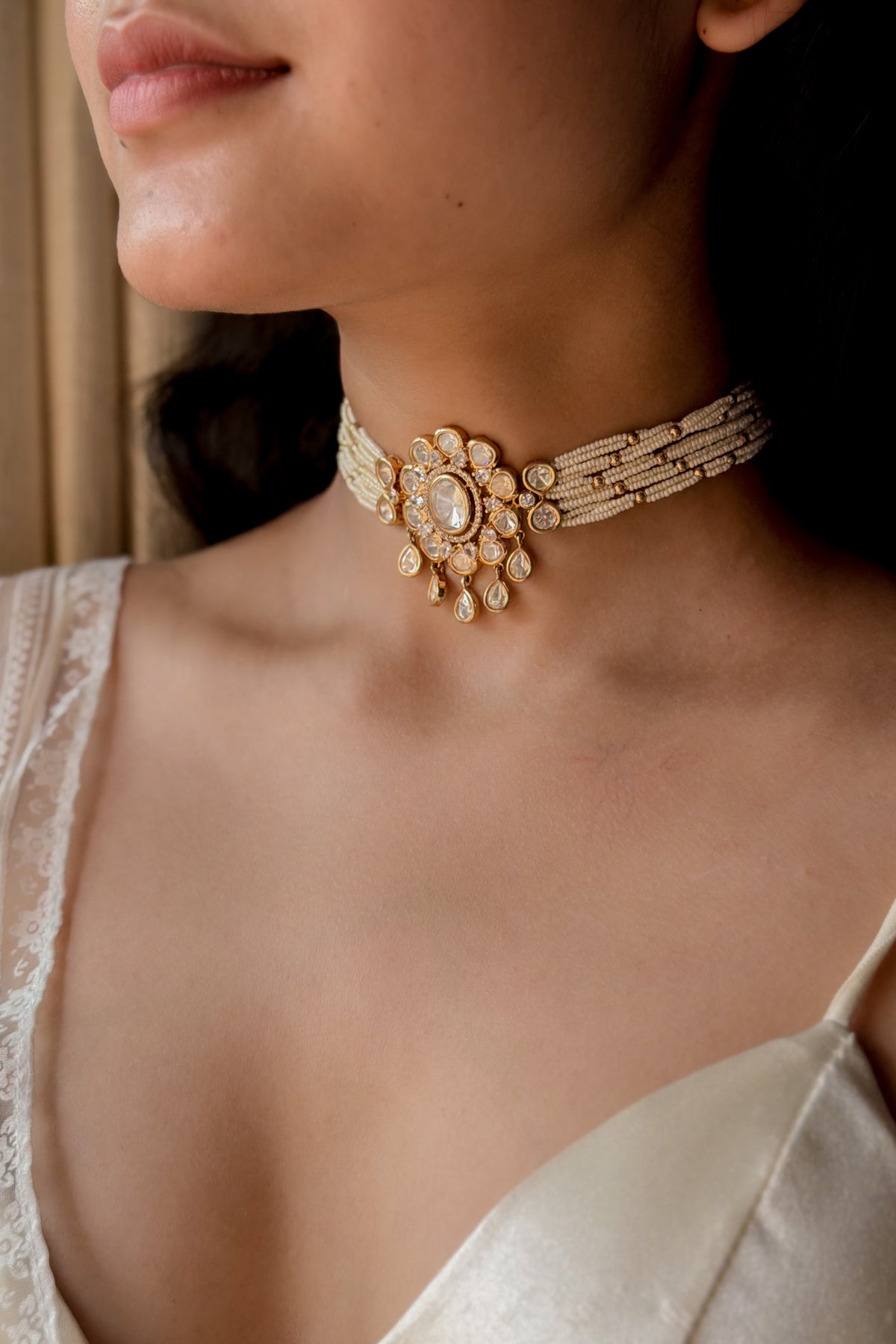 Sidra Polki Choker